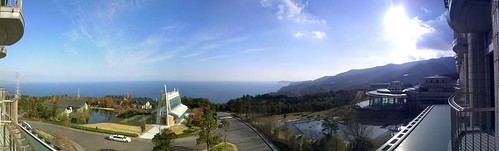 Panorama view from Hilton Odawara