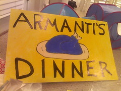 My Sign for the Game!