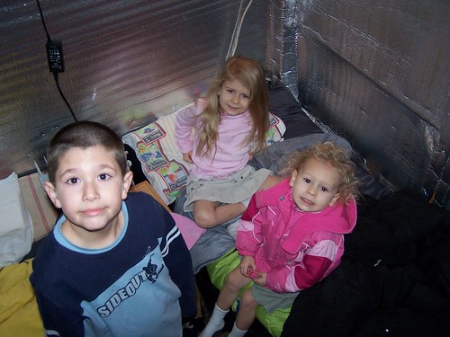 Joshua, Kaylee, and Ashlee in The Fort
