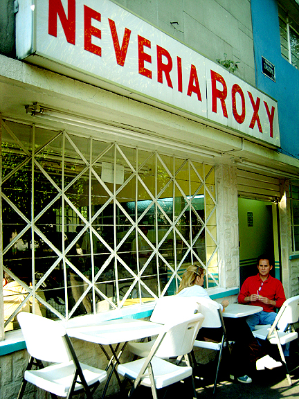 Neveria Roxy Ice Cream shop in Mexico City