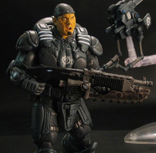 Custom Action Figure: Marcus Fenix of Gears of War