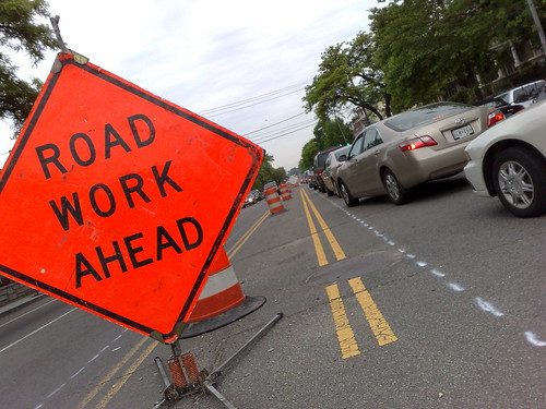 Road Work Ahead on New Hampshire Avenue