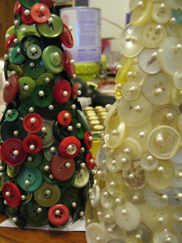 Button Christmas Trees por RellyAB.