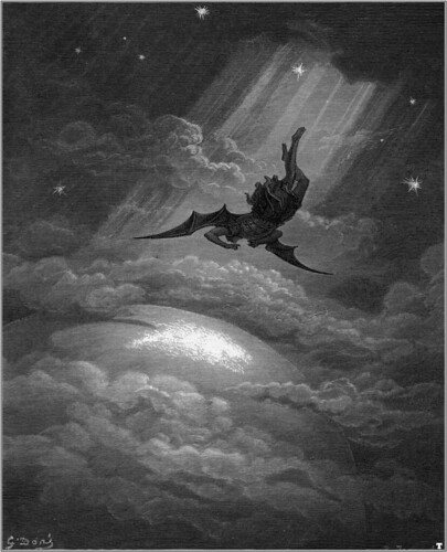 DORÉ, Gustave Illustration for John Milton's Paradise Lost 1866