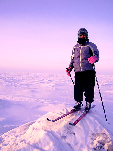 Skiing at the Edge of the World
