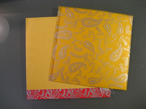 Yellow Indian Wedding Card Samples1