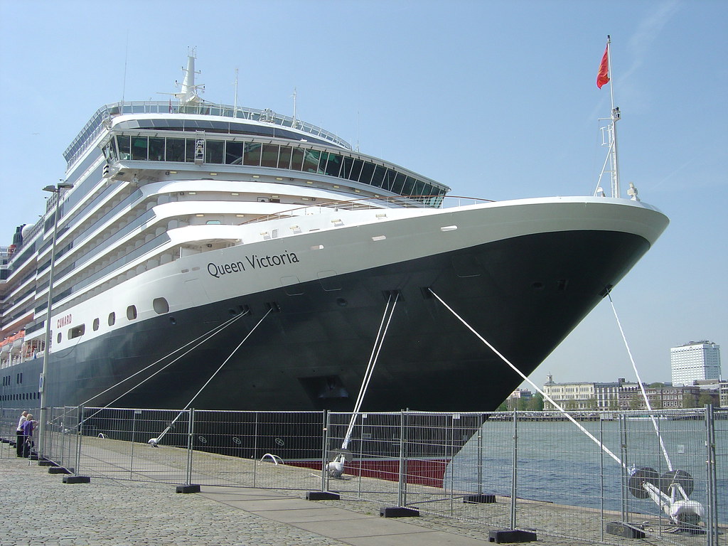 Cunard Queen Victoria in Rotterdam Holland
