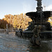 Fontana nel parco di San Martin in Mendoza