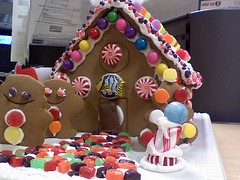Our Team's Gingerbread House (Close Up)