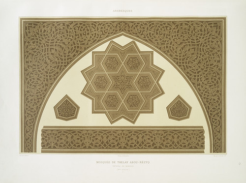 mosquée de Thelay Abou-Rézyq - détails du mimbar (XVe. siècle)