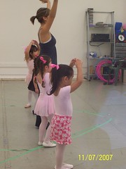 Ballet class for 3-year-olds