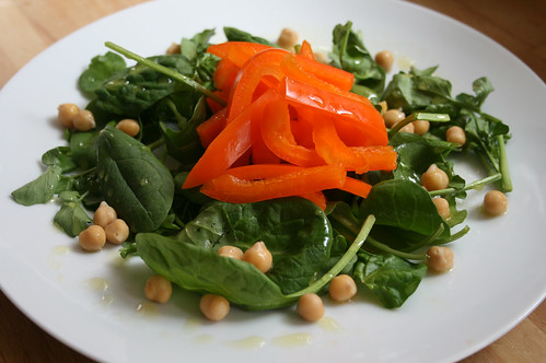 Sweet Pepper and Chickpea Salad