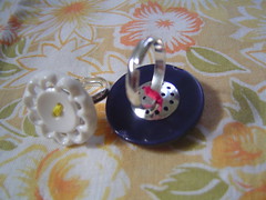 2 button rings