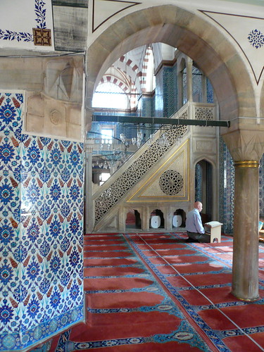 Mosques In Turkey. quot;The Rüstem Pasha Mosque is an