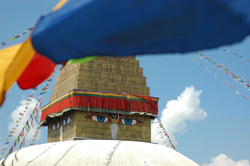 Bodha Stupa, Kathmandu, Nepal by Wonderlane