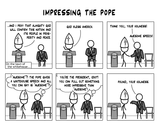 Impressing The Pope