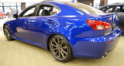 Lexus Isf Blue. Blue Lexus ISF