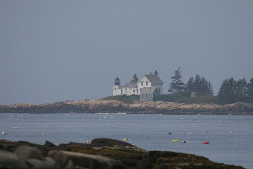 Lighthouse in Frenchman Bay