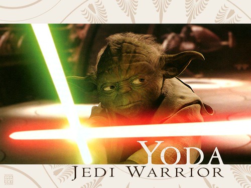 Wallpapers  Star Wars - Yoda Warrior, star wars wallpapers, starwars enterprise voyage