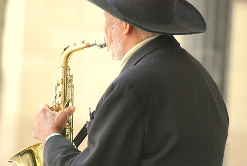Saxophonist - Back