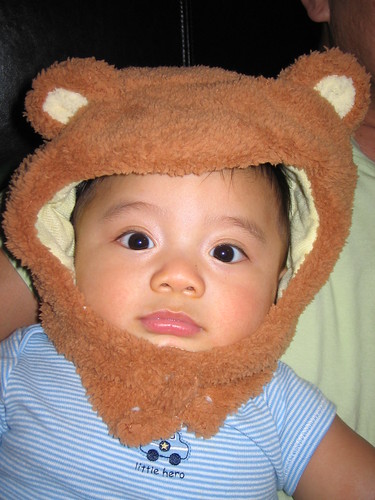 sneak preview of aston's first halloween costume