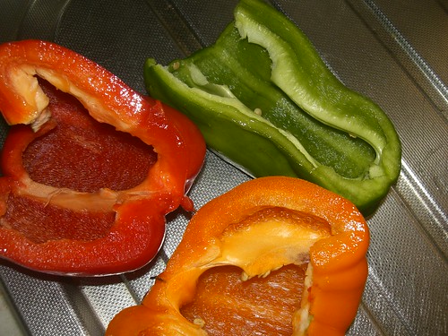 coloured peppers
