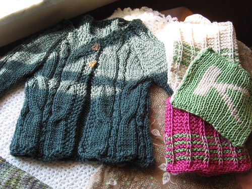 Knitted gifts from Amy