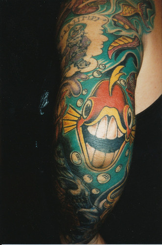 Elbow Tattoo by HeadOvMetal. From HeadOvMetal