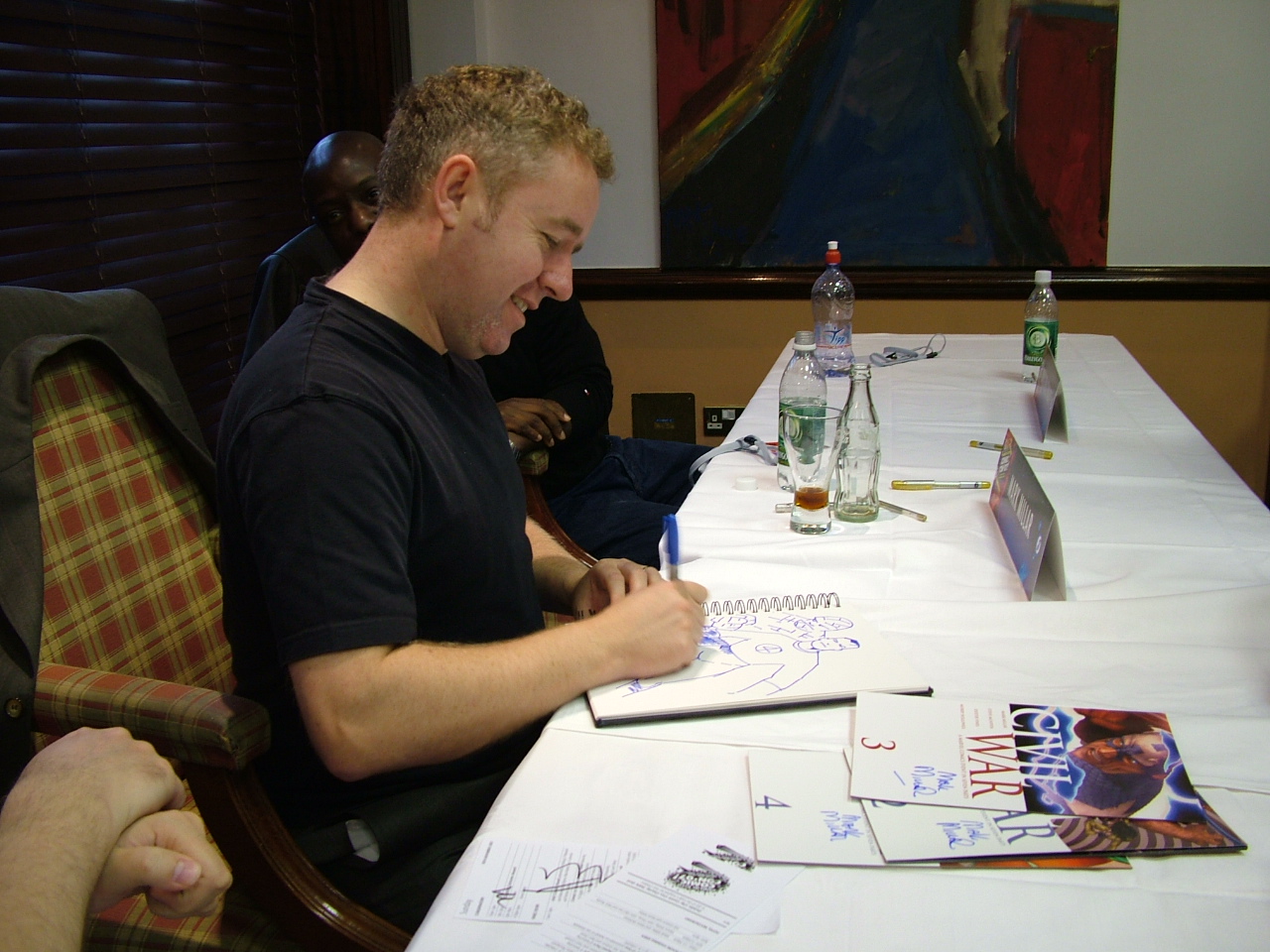 Mark Millar draws The Fantastic Four in Dublin at the weekend