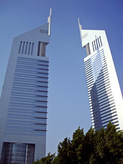 Dubai, UAE | Emirates Towers ¦ Two Sisters