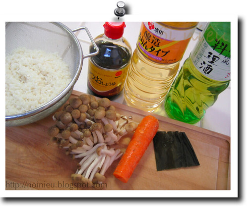 Japanese style mixed rice method1