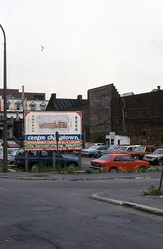 Rue de la Gauchetière et Rue Anderson 1984