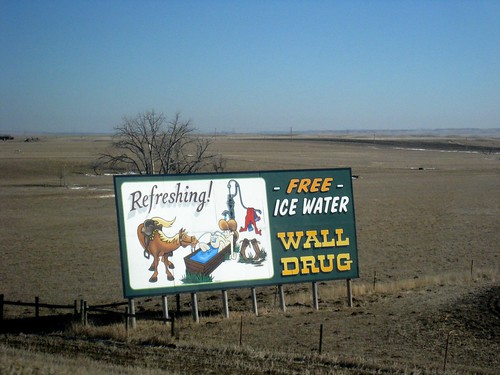 Wall Drug Sign - All Over South Dakota!