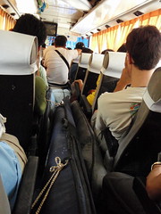 On the bus to Baler