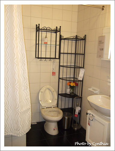 IKEA鍛鐵風浴室置物架