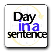 Day in Sentence Icon by Dogtrax.