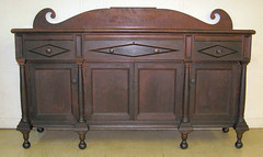 This 1800's cherry sideboard sold for $11,500