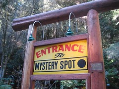 Entrance to the Mystery Spot. (12/31/2007)