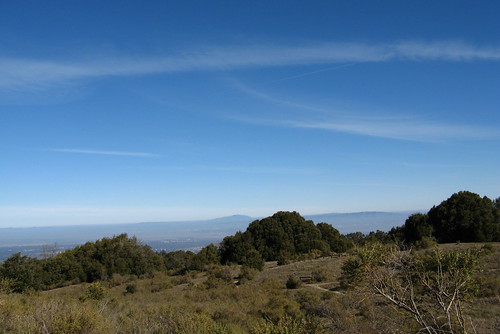 Blue sky over Los Trancos