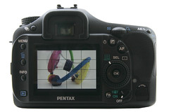Pentax K20D - Back With Live View