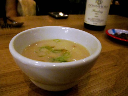 White onion and conpoy soup