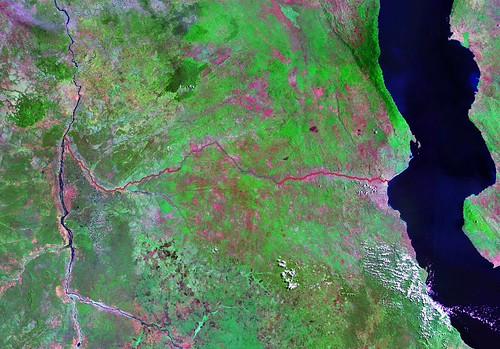 Lukuga River - Landsat S-35-05 (1-1,500,000)