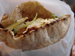 Ghazale's falafel sandwich