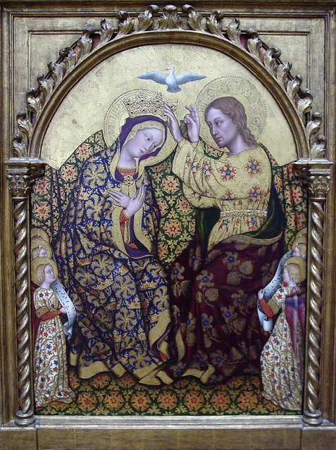  by Gentile da Fabriano · The Coronation of the Virgin 1420,.