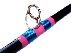 Cajun Custom Rods - "Hot Pink & Electric Blue3"