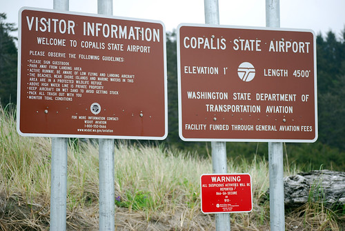 28-Copalis Airport Sign