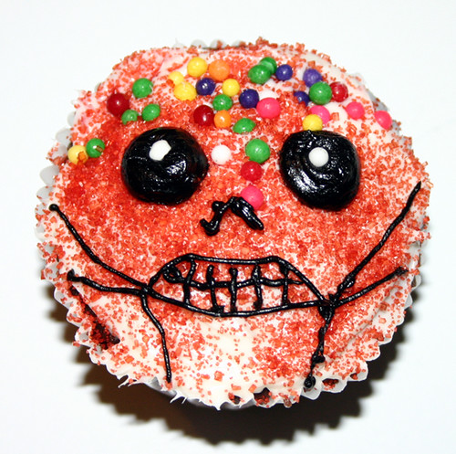 sugar skull cupcake - prototype