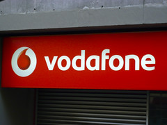 Una tienda Vodafone
