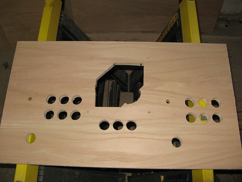 Control Panel: holes complete