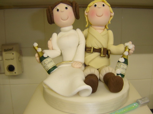 fairy cake topper · star wars wedding cake topper 